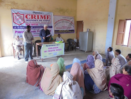 Awareness on Violation of Traffic Rules, Killpur (17-02-2015) (2)